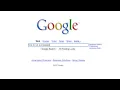 Ein altes Werbevideo von Google