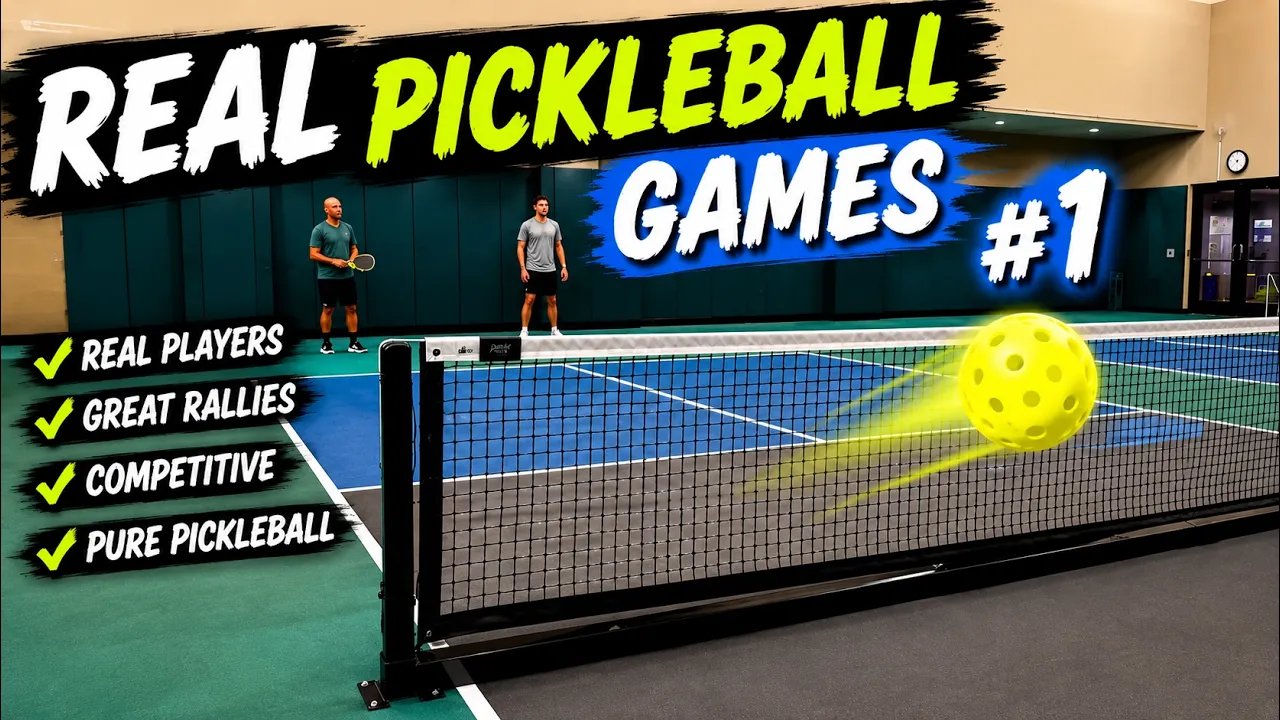 Real Pickleball Games #1 | Open Play Highlights