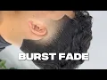 COMO HACER CORTE DE CABELLO BURST FADE FACIL Y RAPIDO