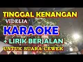 Download Lagu KARAOKE TINGGAL KENANGAN - VIDELIA