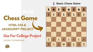 Build Chess Game Using JavaScript Simple Chess Game in HTML CSS JavaScript