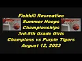 Fishkill Hoops 3rd 5th Girls 8 12 23
