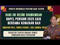 Download Lagu RESMI! TASPEN UMUMKAN TANGGAL PENCAIRAN RAPEL GAJI PENSIUNAN 2025, MENKEU GELONTORKAN 200 TRILIUN.!!
