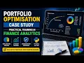 Portfolio Optimisation Case Study Practical Training in Finance Analytics