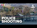 Suspect shot by officer after stealing construction vehicle in Henderson