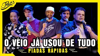 PIADAS RÁPIDAS - PREFERE CRIANÇAS OU IDOSOS? - Ep.09 l Temp.12