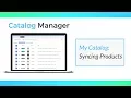 Catalog Manager: My Catalog
