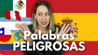 ⚠️ ¡Cuidado! Estas palabras NO significan lo mismo en España y América 😱📢