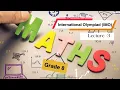 IMO Grade 8 Lecture 3 - Data Handling