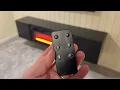 Floating TV Stand with 36 Electric Fireplace