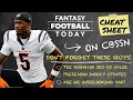 Don t FORGET About These 11 Players Dak Bucky Higgins More 2026 Fantasy Football Advice