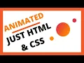 AMAZING LOADING ANIMATION Using HTML CSS 2020