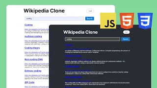 Building a Wikipedia Clone The Ultimate HTML CSS and JavaScript Project