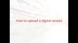 How to upload an online digital receipt