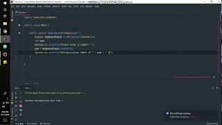 Java Programming - Multiplication Table Program