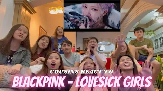 Download COUSINS REACT TO BLACKPINK – ‘Lovesick Girls’ M/V MP3