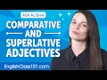 Understanding Comparative And Superlative Adjectives English Grammar for Beginners