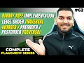 Lecture 62 Binary Trees its Representation Different types of Traversals