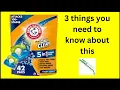 3 things to know about Arm Hammer Plus OxiClean 5-in-1 Laundry Detergent Power Paks