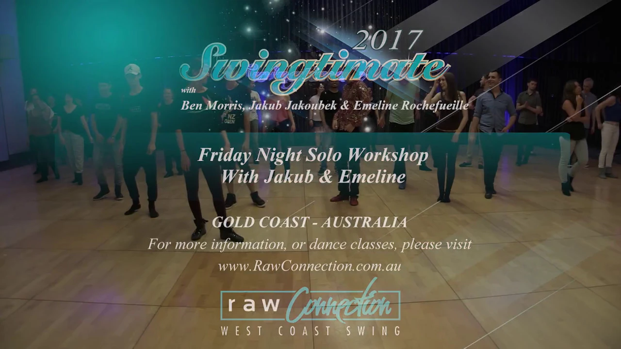 Jakub & Emeline - Solo Swing Workshop at Swingtimate 2017