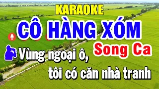 Cô Hàng Xóm Karaoke Song Ca Nhạc Sống Cực Hay | Trọng Hiếu Beat