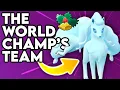 The WORLD CHAMPION just hit 2894 ELO in the Holiday Cup team Pokemon Go Battle League