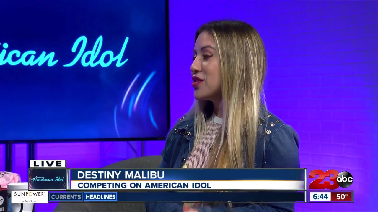 Bakersfield's American Idol Contestant Destiny Malibu