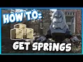 How to get SPRINGS in FALLOUT 76