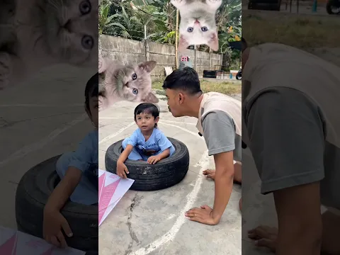Baby Tries to Howl Like a Husky… And the Husky Answers 😍🐶👶
