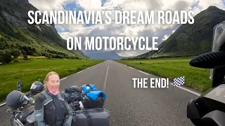 Final Ride from Norway to Sweden | Next back to sailing again (Motorcycle Adventure part 9) Ep 112