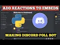 DISCORD POLL BOT Making of discord poll bot Discord py