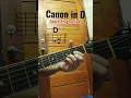 Download Lagu Canon in D – Guitar Chord Progression #guitar #tutorial #shorts #guitarchords