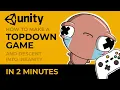 Create a Topdown Game and descend into insanity - Unity Tutorial