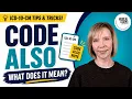 What Does Code Also Mean in ICD-10-CM