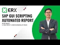 SAP GUI Scripting Automated Report - Level Basic