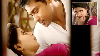 samantha and suriya beautiful love scene 24 movie scenes telugu movie scenes cine square