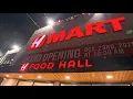 POV Grocery Shopping Walkthrough at H-Mart GRAND OPENING in Dallas TX
