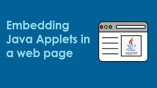 embedding applet in html