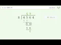 Long Division Step-by-Step Tiger Algebra Solver