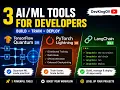 3 Tools for Developers TensorFlow Quantum PyTorch Lightning LangChain CLI