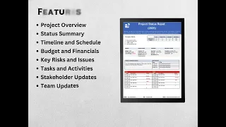 Project Status Report Template Streamline Your Project Updates