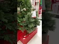 I seen the Christmas trees at Target