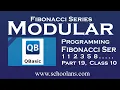 SEE Computer science Fibonacci Series in QBASIC Moduar Programming in Qbasic Part 19