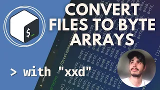 Convert Files To Hexadecimal Byte Arrays for C C