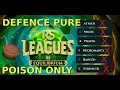 Defence Pure POISON Only Runescape 3 Equilibrium League
