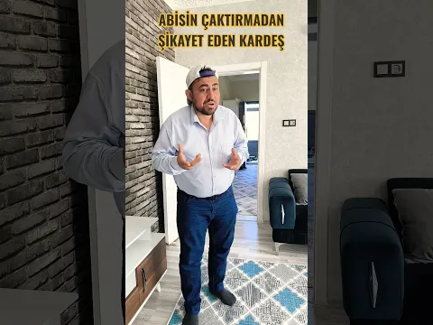 Abisini şikayet eden kardeş