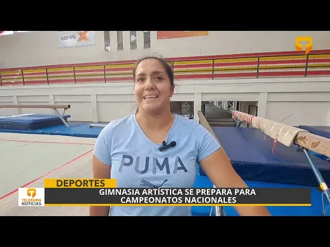 Gimnasia artística se prepara para campeonatos nacionales