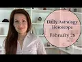 Daily Astrology Horoscope February 28 Great Day for Bussiness and Work