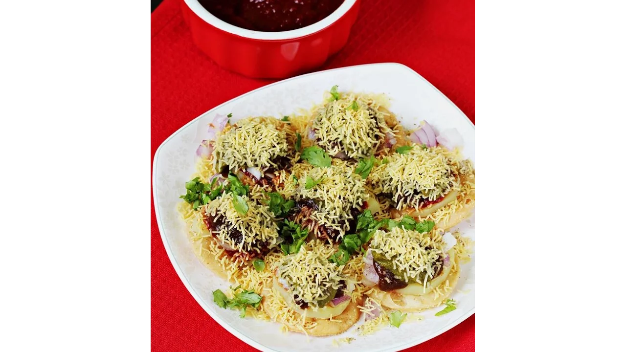 Sev puri recipe   How to make sev puri chaat