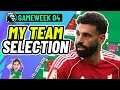 Download Lagu FPL GW4 | MY TEAM SELECTION! ✅ | Fantasy Premier League 2025/2026!